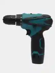 Шуруповерт дрель аккумуляторный makita, с набором инструментов в кейсе, 12 В, 2 АКБ