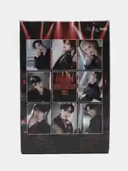 Багровый карточки K-POP Stray Kids, 55 штук