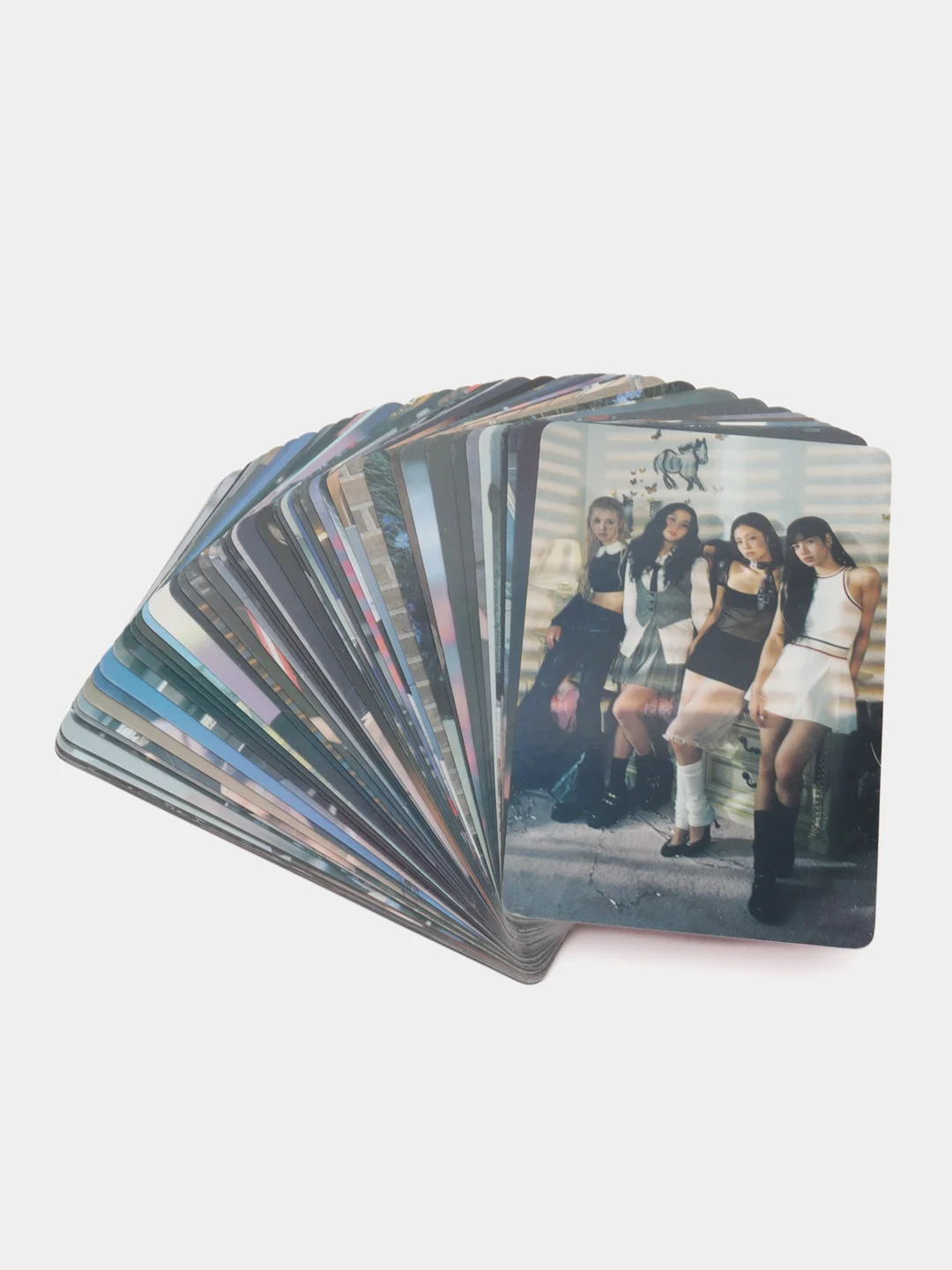 Коралловый карточки K-Pop Blackpink, 55 штук