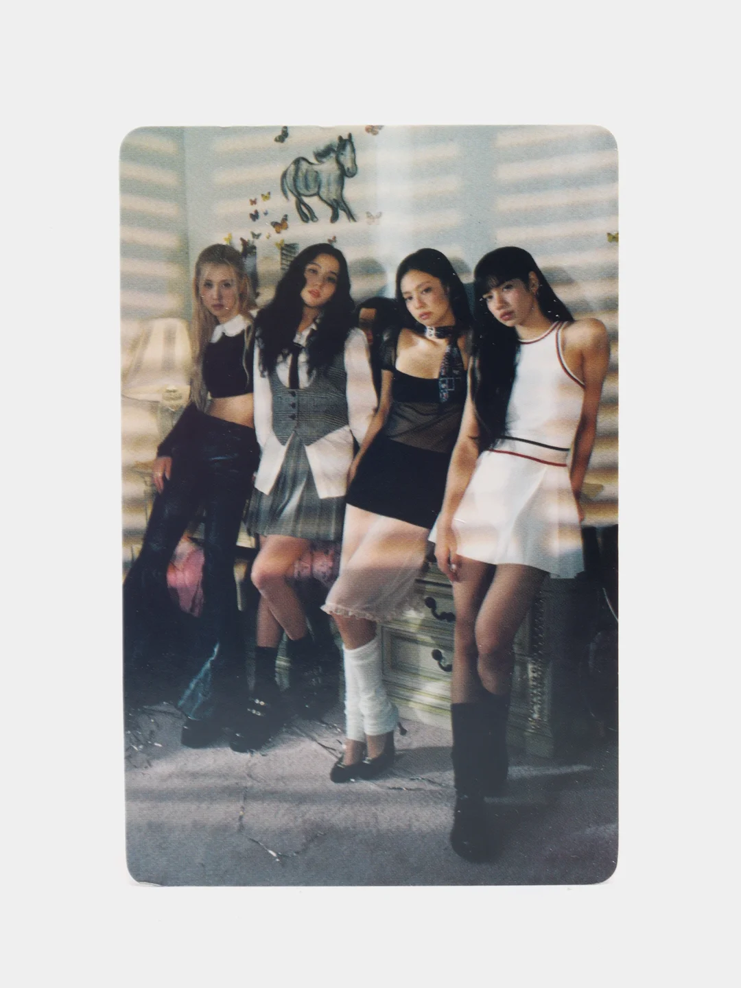 Коралловый карточки K-Pop Blackpink, 55 штук