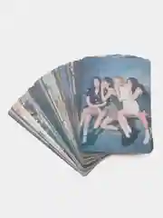 Коралловый меланж карточки K-Pop Blackpink, 55 штук