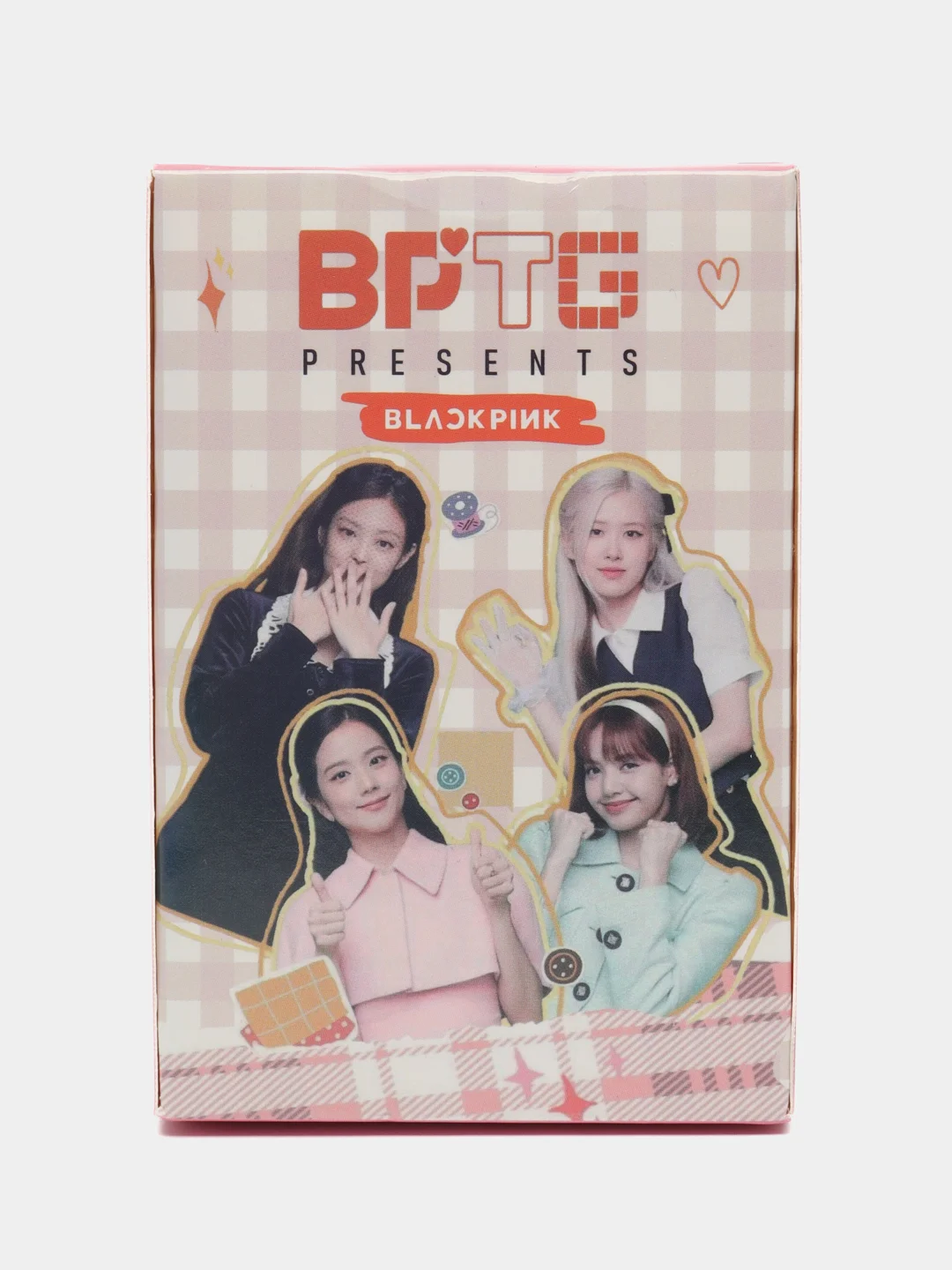 Красный карточки K-Pop Blackpink, 55 штук