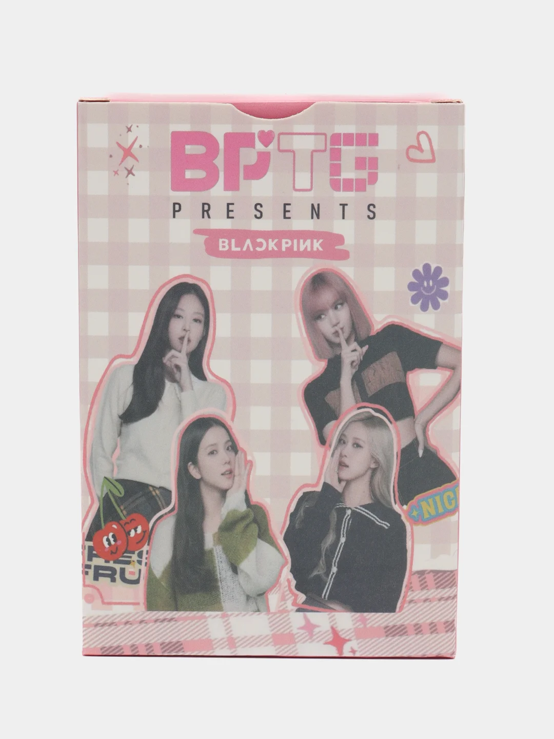Красный карточки K-Pop Blackpink, 55 штук