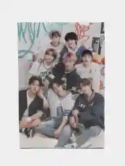 Светло-синий карточки K-POP Stray Kids, 55 штук