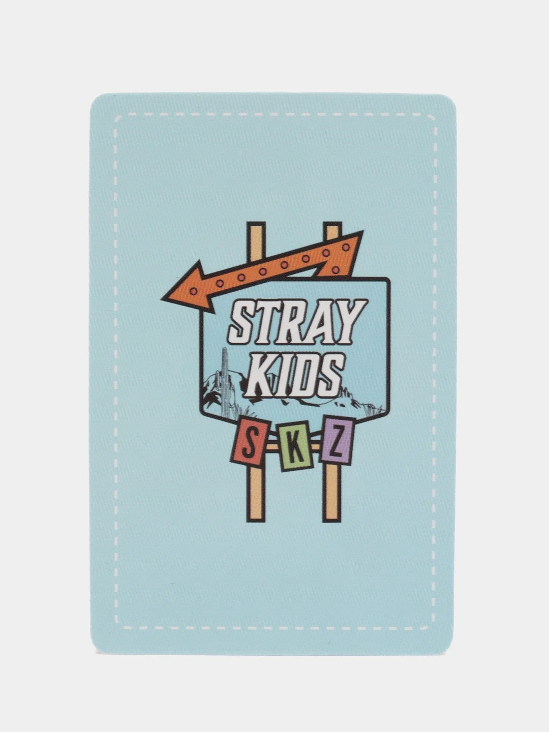 Светло-синий карточки K-POP Stray Kids, 55 штук