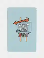 Светло-синий карточки K-POP Stray Kids, 55 штук