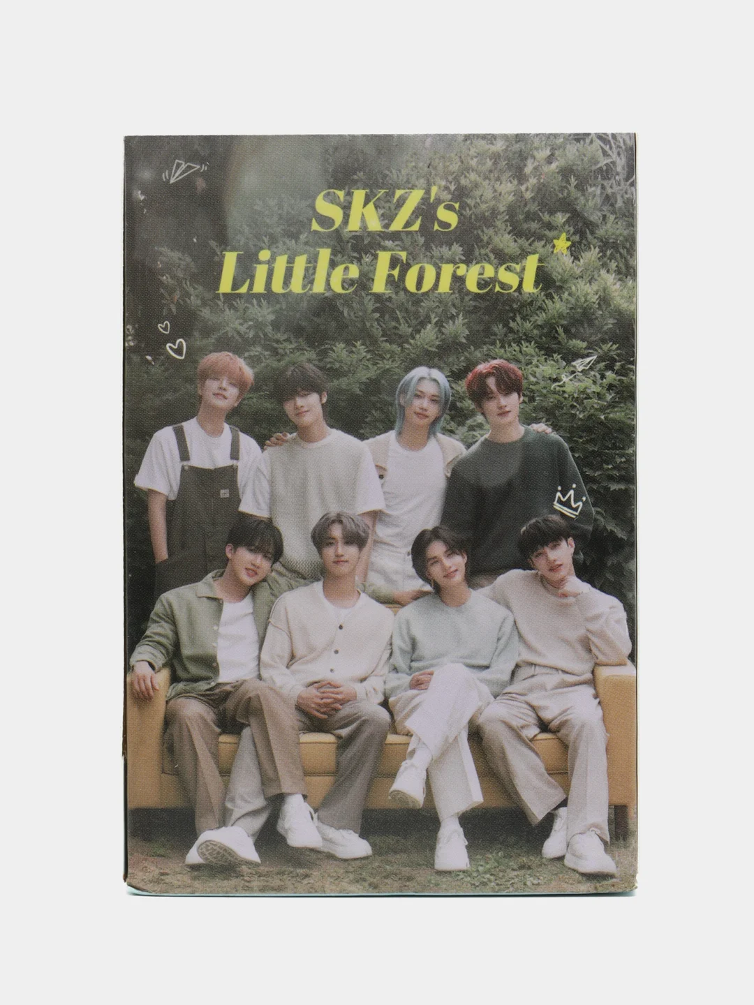 Светло-синий карточки K-POP Stray Kids, 55 штук