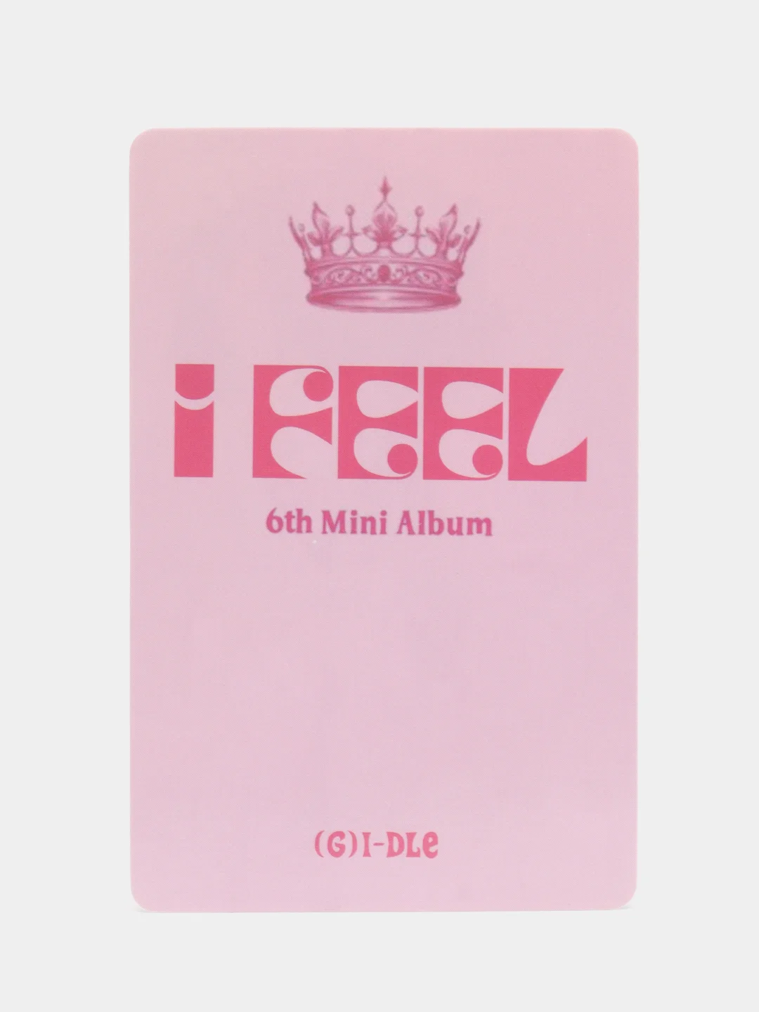 Розовый карточки K-POP (G)I-DLE 55 шт g idle gidle