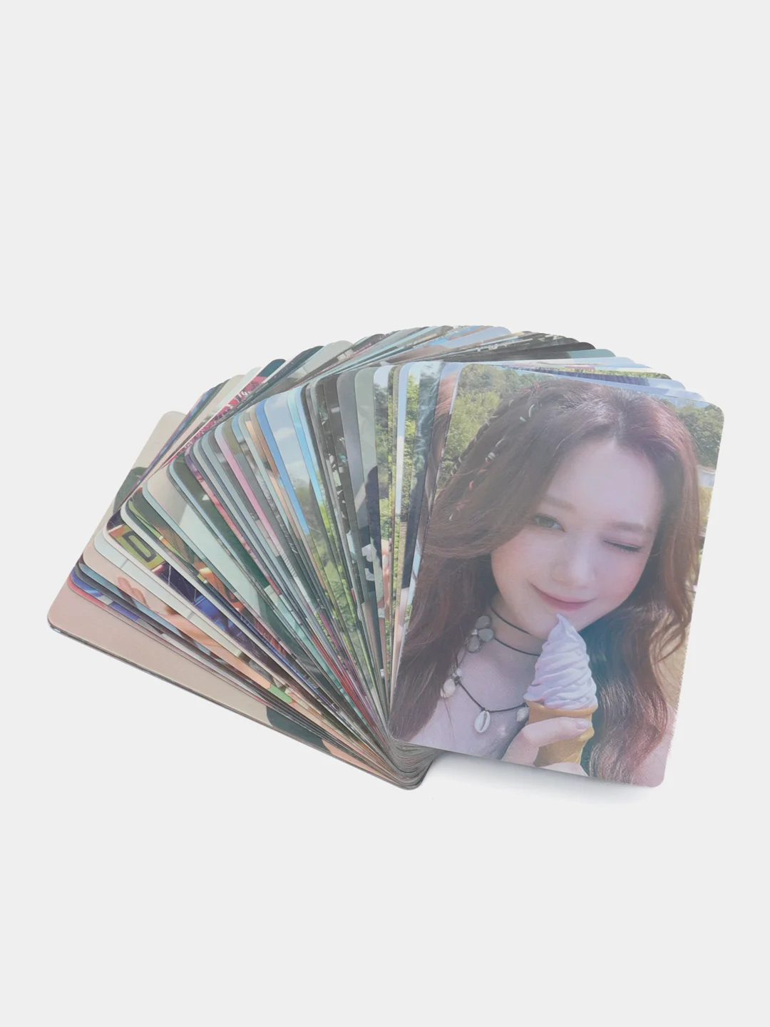 Розовый карточки K-POP (G)I-DLE 55 шт g idle gidle