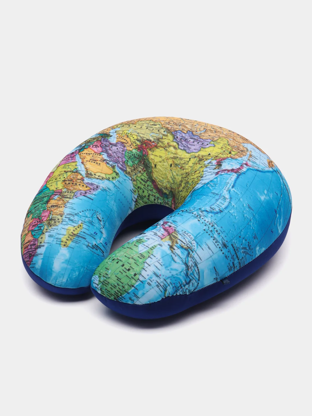 Подголовник антистресс "World map" для путешествий 30х30 см