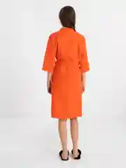 Коралловый халат вафельный, унисекс