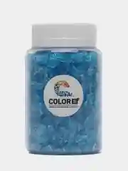 Бирюзовый стеклянная крошка, цветное стекло, фр. 1-4 мм, 150 гр, COLOR SI