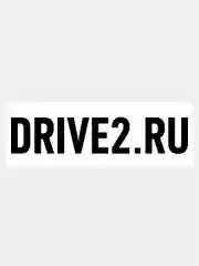 Наклейка на авто / машину / стекло "DRIVE2 - ДРАЙВ2" 20х4см
