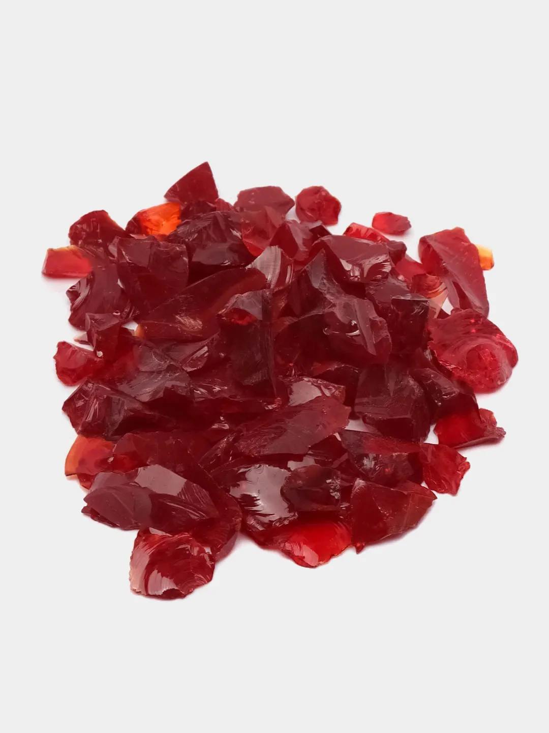 Бордовый стеклянная крошка цветное битое стекло, 4-8 мм, COLOR SI