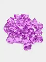 Фиолетовый кристаллы акриловые, камни для декора, марблс, 11 х 14 мм, 150 шт, Color Si