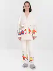 Женский, домашний, утепленный костюм