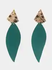 Зелёный хаки элитные серьги, набор