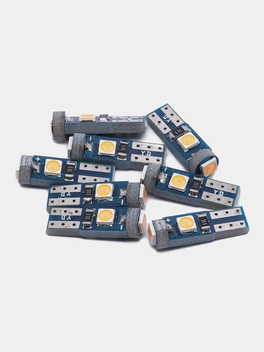 Розовый лампа щитка приборов светодиодная T5 LED 3 SMD 12V