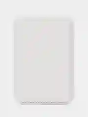 Белый картхолдер на магнитах MagSafe для iPhone Leather Wallet