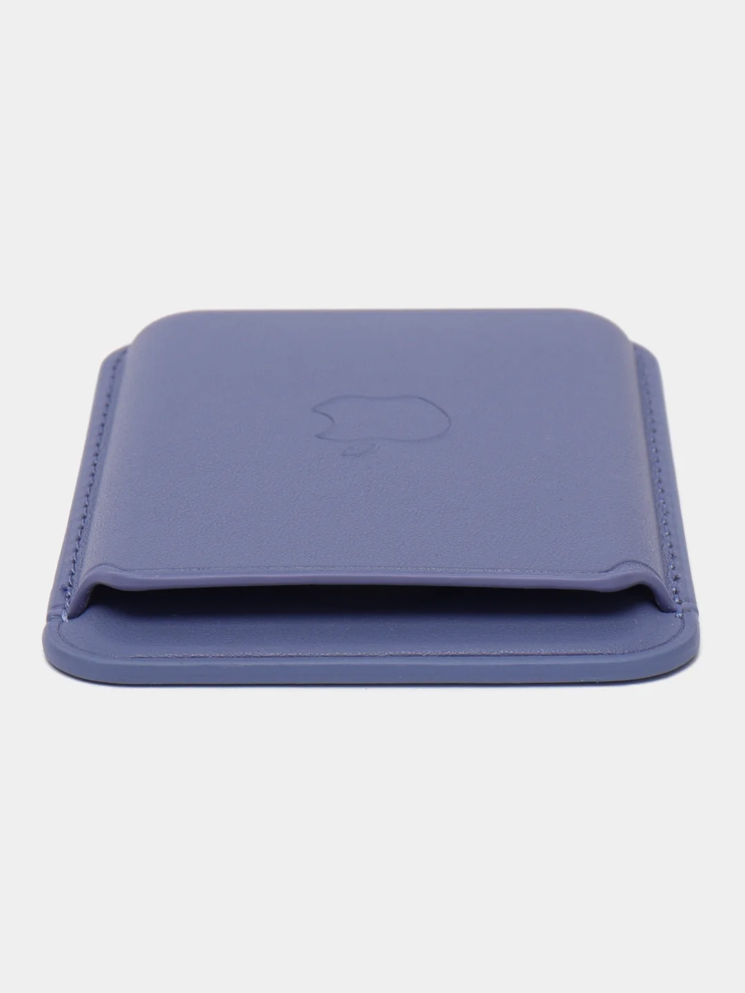 Белый картхолдер на магнитах MagSafe для iPhone Leather Wallet