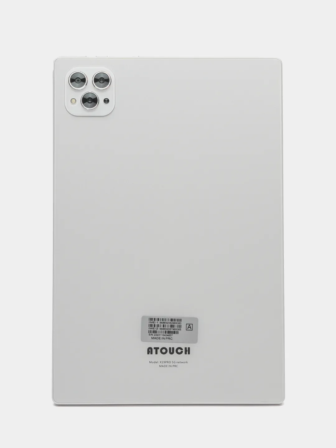 Белый планшет ATOUCH X19 PRO, с клавиатурой Tablet PC, 10,1 IPS, 4G LTE/5G, Dual SIM