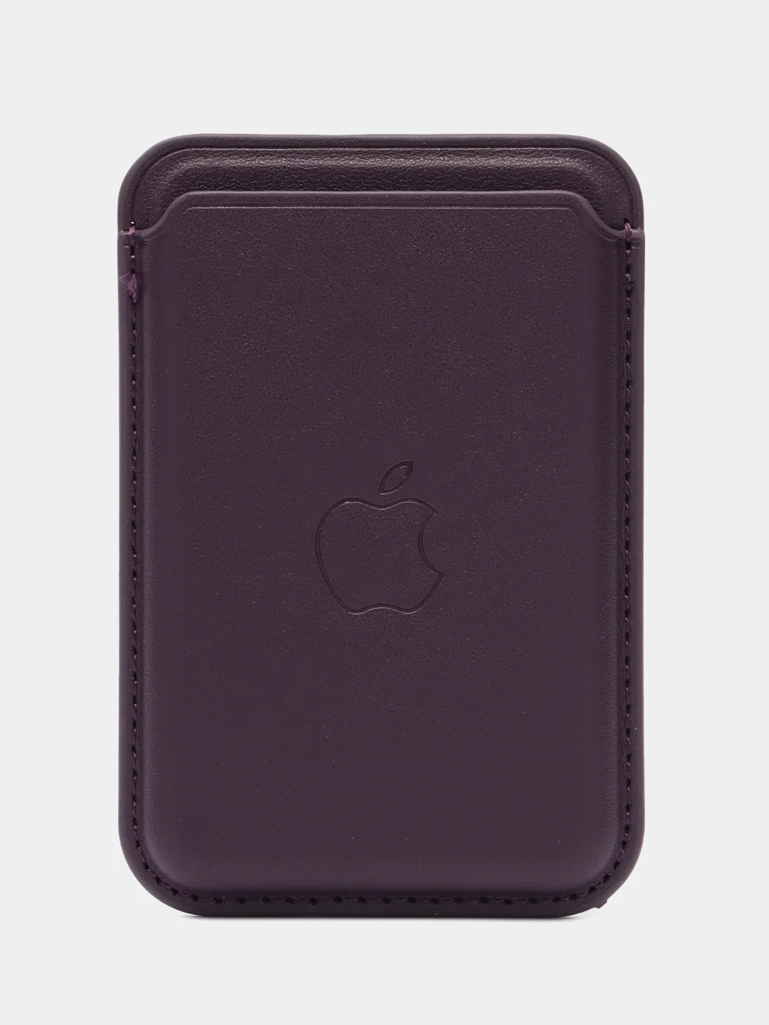 Фиолетовый картхолдер на магнитах MagSafe для iPhone Leather Wallet