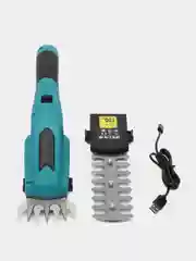 Бирюзовый аккумуляторные ножницы / кусторез CGT2 Krotof зарядка USB Type-C