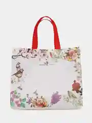 Фуксия хозяйственная сумка,сумка шоппер,сумка пакет,сумка тоут, подарочная сумка