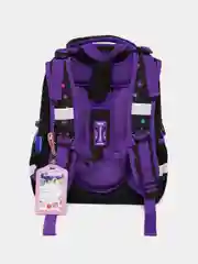 Рюкзак школьный для девочки Brauberg Premium, 2 отделения, с брелком, Neon cat, 271352