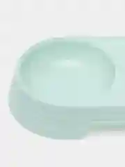 Мятный миска для кошек и собак Миска двойная