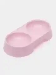 Сиреневый миска для кошек и собак Миска двойная