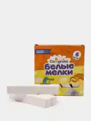 Мелки цветные, белые в наборе