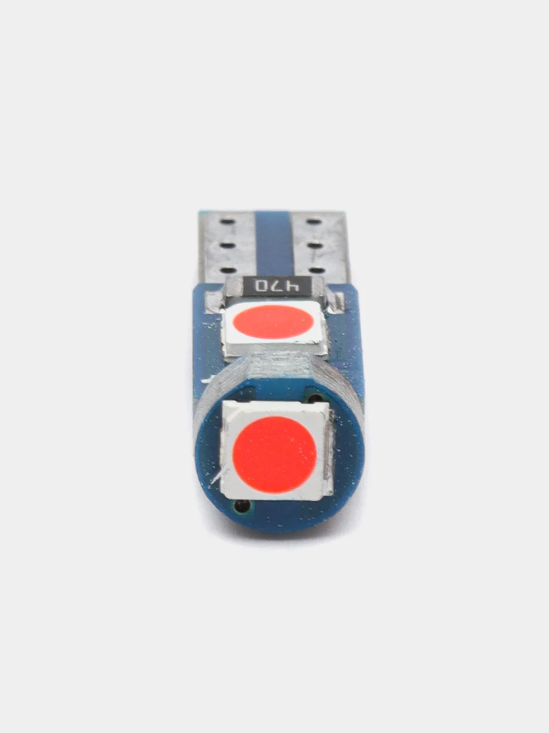 Красный лампа щитка приборов светодиодная T5 LED 3 SMD 12V