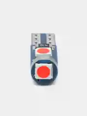 Красный лампа щитка приборов светодиодная T5 LED 3 SMD 12V