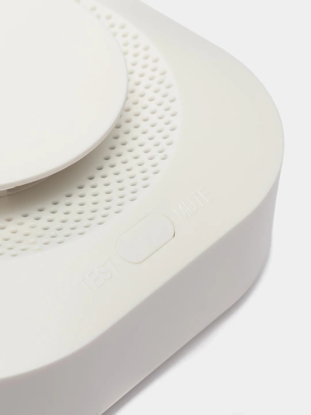 Белый умный датчик дыма Tuya/ Smart Life Wi-Fi / Zigbee с функцией Алисы