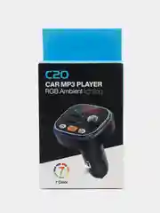 Хром автомобильный FM трансмиттер/Bluetooth/зарядное устройство/MP3FM-трансмиттер Bluetooth 5.0