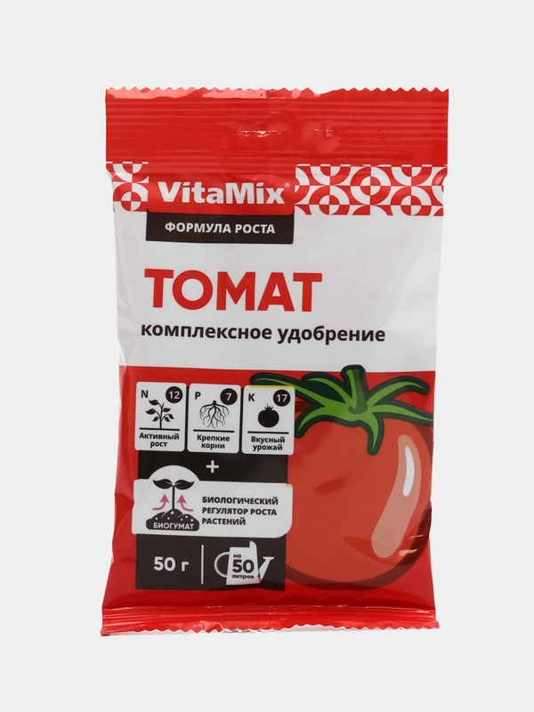 Комплексное удобрение ТОМАТ 50 гр. VitaMix