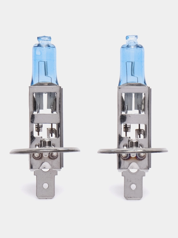 Лампа Xenite галоген H1, H3, H4, H7, H11, 12V Super White 4000K, комплект 2шт