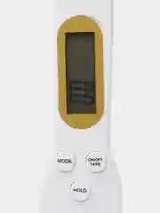 Белый электронная мерная ложка-весы, мерная ложка с LCD-экраном, кухонная