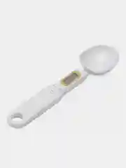 Белый электронная мерная ложка-весы, мерная ложка с LCD-экраном, кухонная