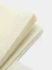 Белый блокнот галаграфика 19см/13см