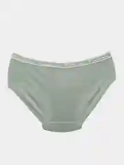 Зеленый трусы FASHION, бесшовные, one size 42-48