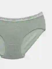 Зеленый трусы FASHION, бесшовные, one size 42-48