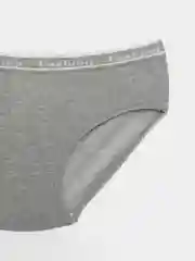 Серый трусы FASHION, бесшовные, one size 42-48