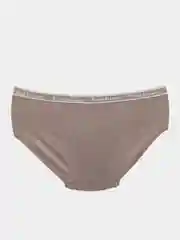 Шоколадный трусы FASHION, бесшовные, one size 42-48