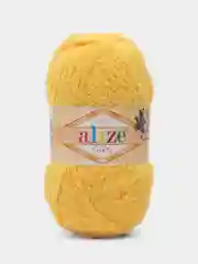 Желтый пряжа Alize Softy, микрополиэстер, 50 г, 115 м