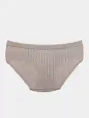 Шоколадный трусы в клетку бесшовные, one size 42-48
