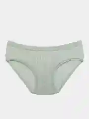Зеленый трусы в клетку бесшовные, one size 42-48