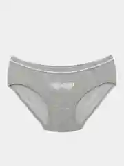 Серый трусы с сердечком, бесшовные, one size 42-48