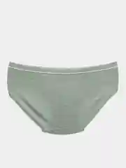 Зеленый трусы с сердечком, бесшовные, one size 42-48